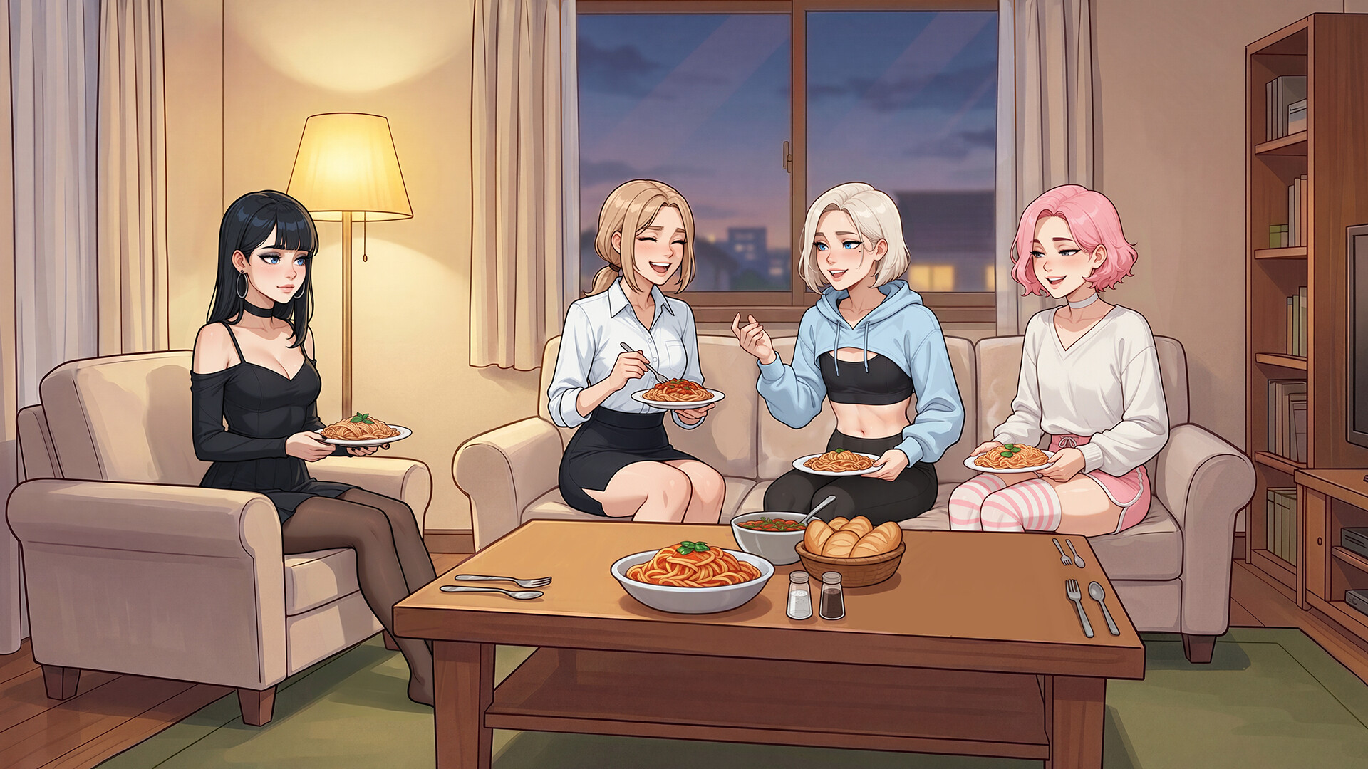 Femboy Futa Cozy Cafe screenshot 7