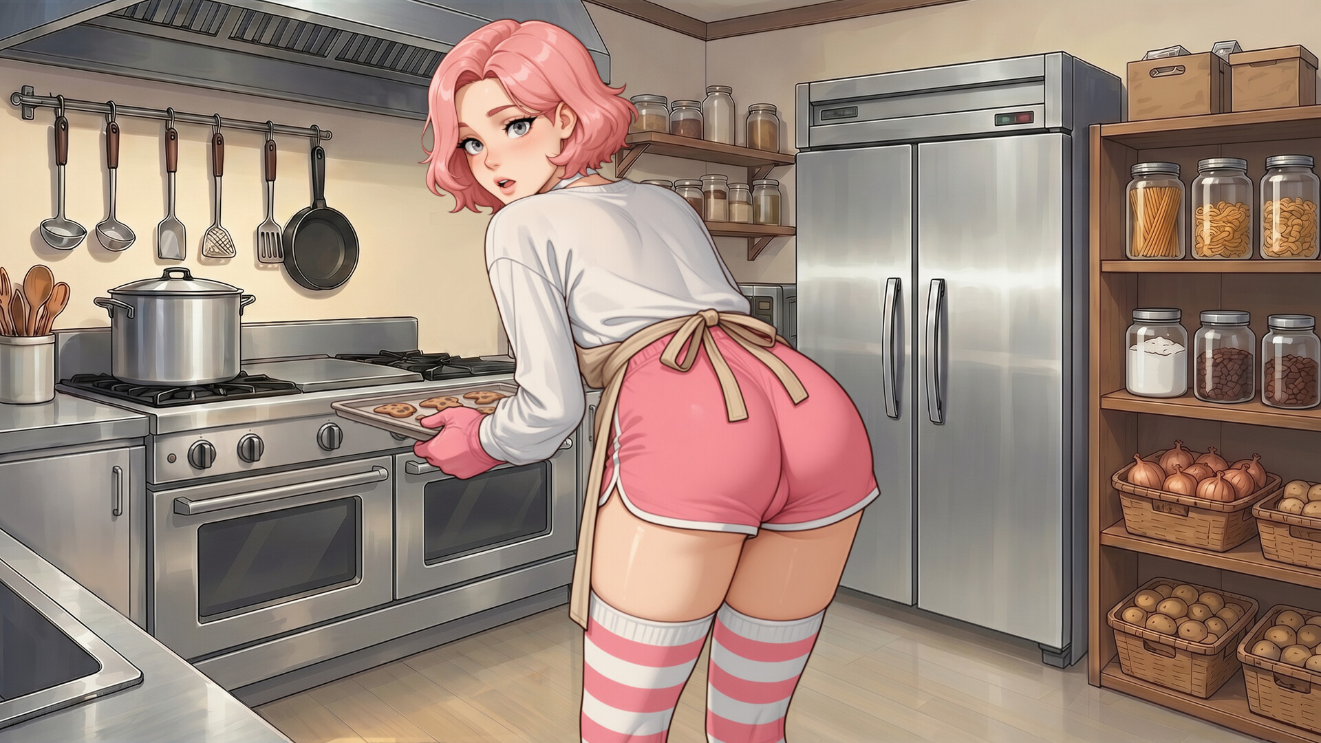 Femboy Futa Cozy Cafe screenshot #9