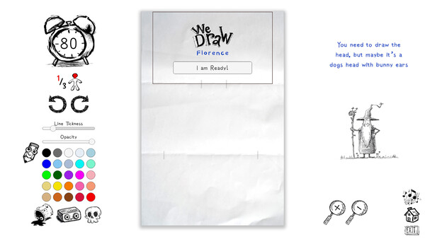 We Draw game for Linux 1