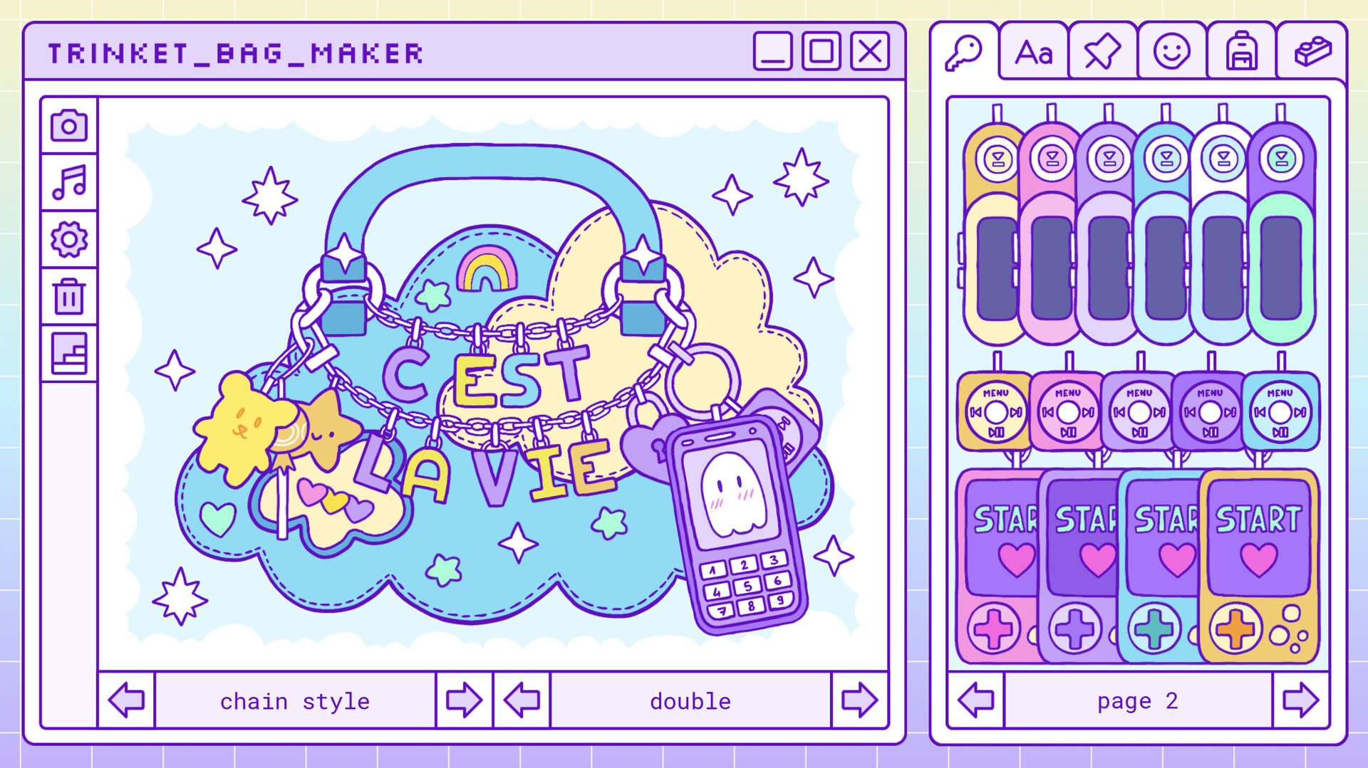 Скриншот Trinket Bag Maker — кадр 4
