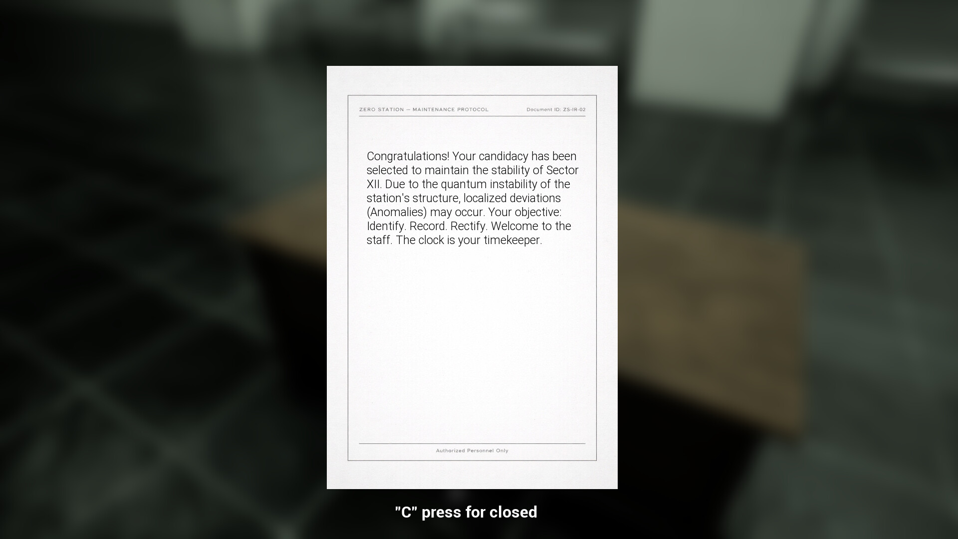 Zero Station: Interval screenshot #14
