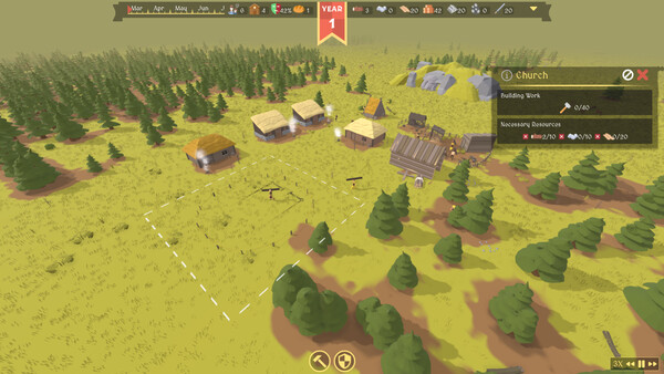 Screenshot of Land and Sword gameplay showing in-action mechanics