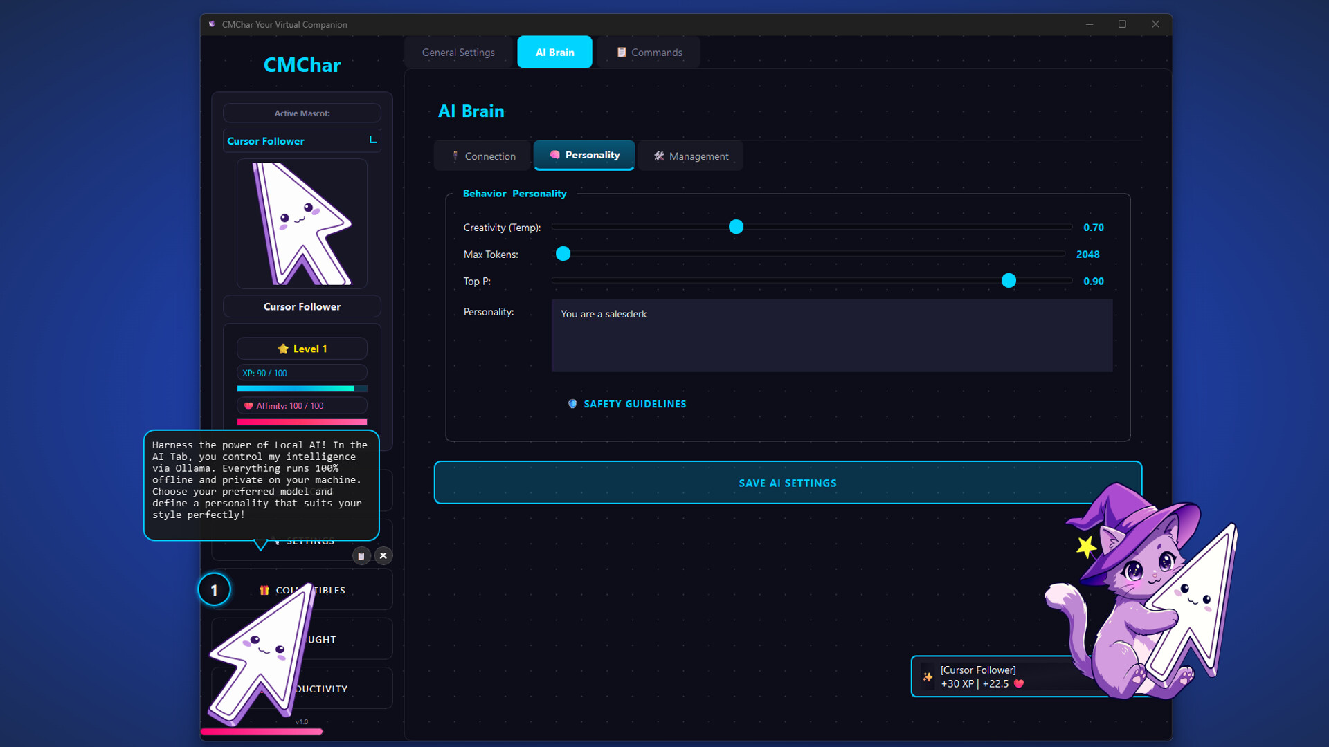 CMChar: Your Virtual Companion screenshot #2