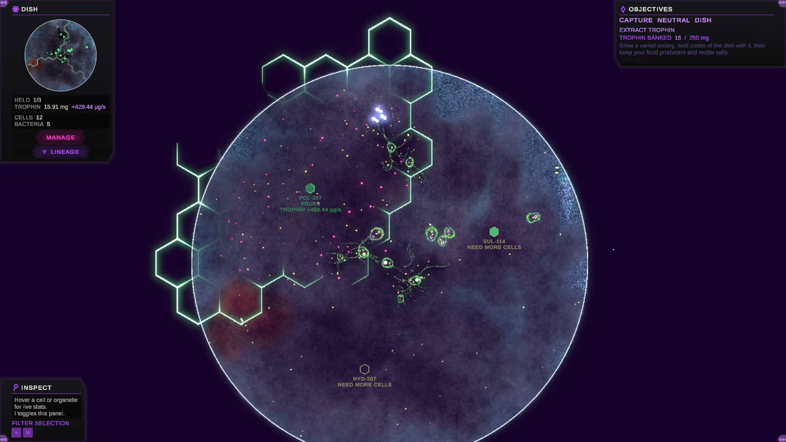 Иллюстрация из описания игры Substrate: Emergence