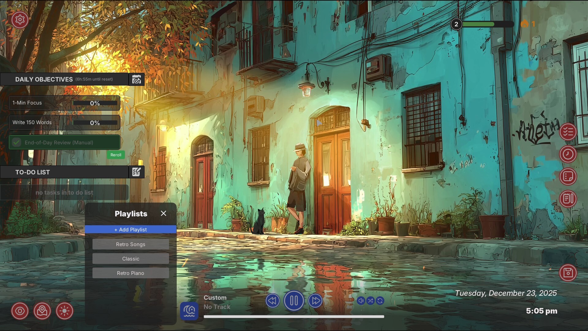 FocusScape: Lofi Productivity screenshot #1