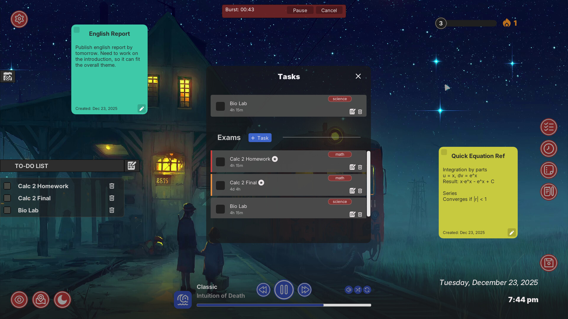 FocusScape: Lofi Productivity screenshot #3