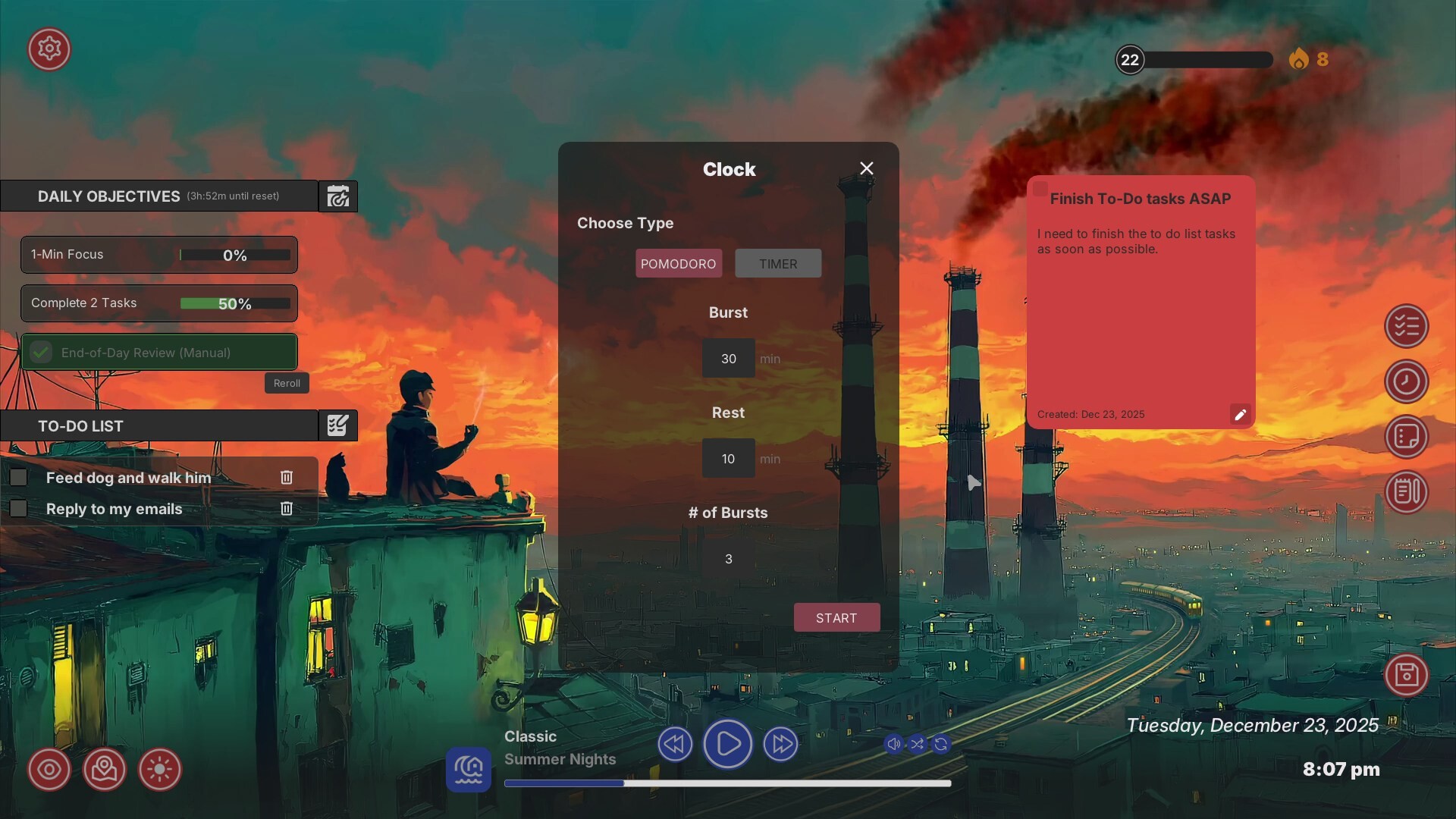 FocusScape: Lofi Productivity screenshot #5