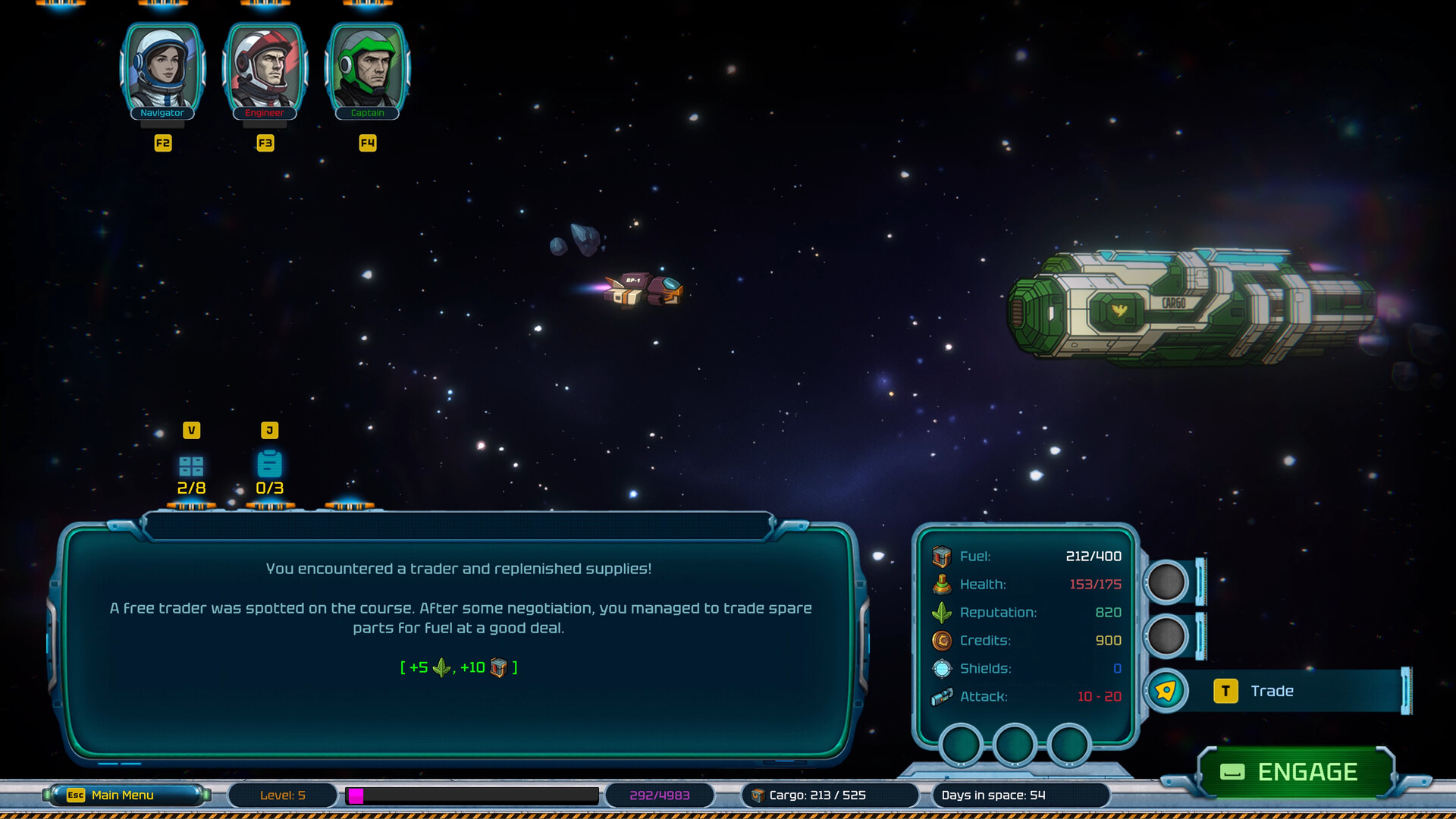 Stellar Freight: Endless Horizon Featured Screenshot #1