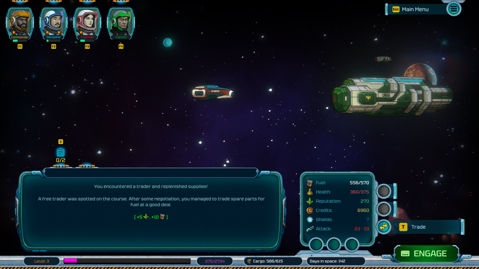 Stellar Freight: Endless Horizon screenshot #5