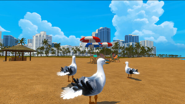 Screenshot of Stealgulls gameplay showing in-action mechanics