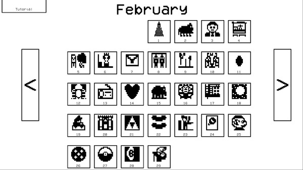 Screenshot of Picto-Cross: 1 nonogram per day
