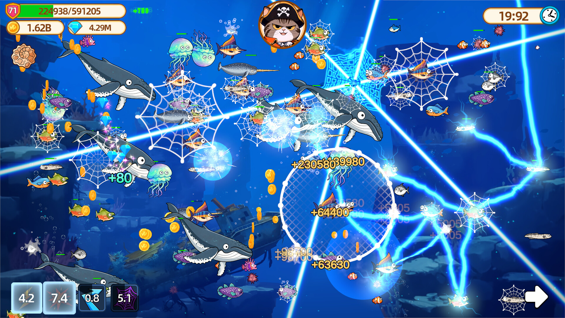 Captain Whiskers: Incremental Seas Featured Screenshot #1
