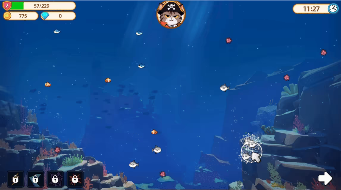 Captain Whiskers: Incremental Seas video 2