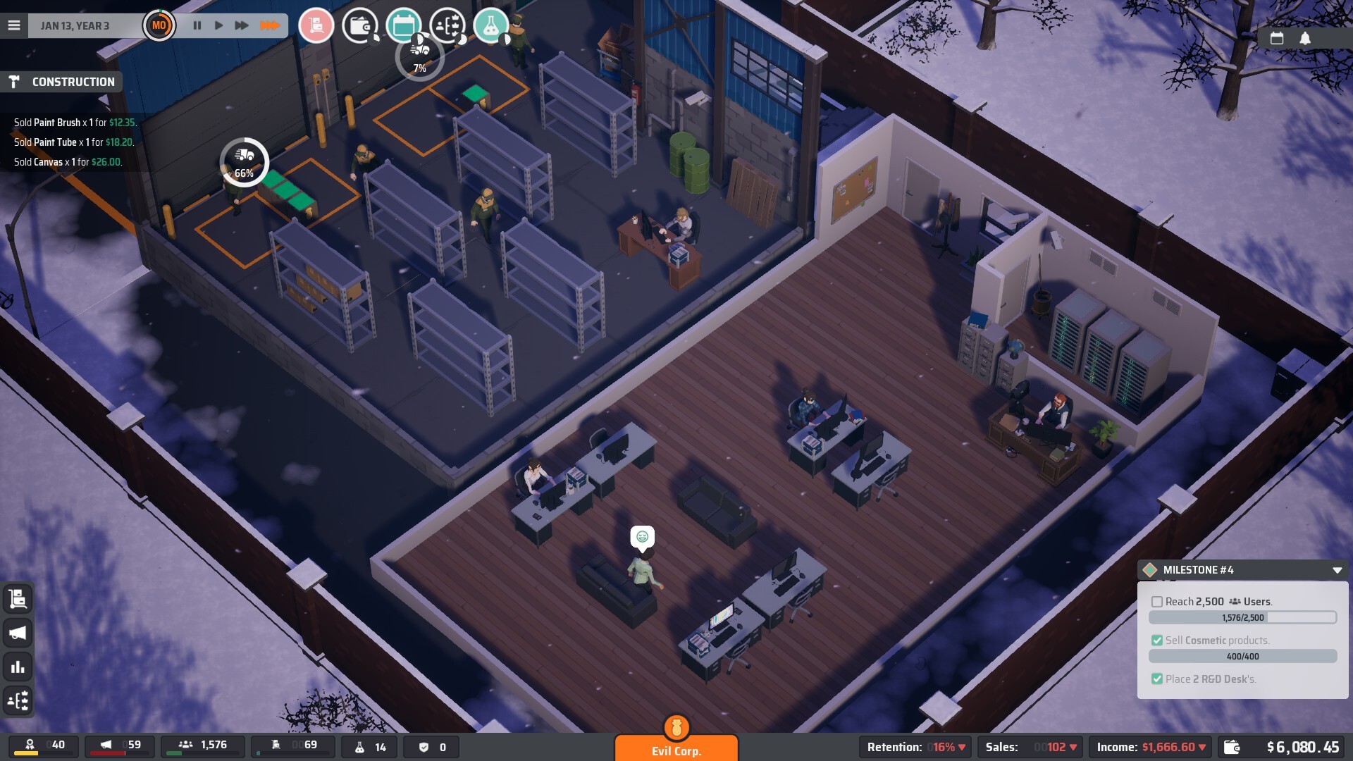 E-Shop Tycoon gameplay screenshot 3