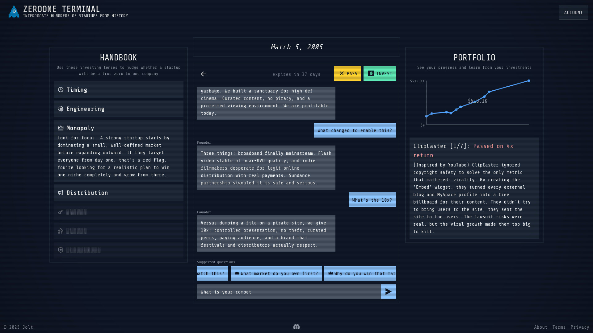 ZeroOne Terminal screenshot #4