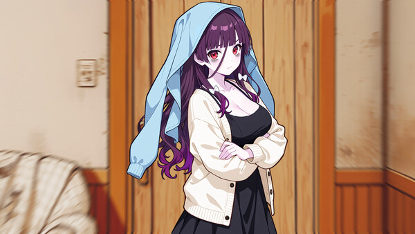 Screenshot of 回鄉後，有超可愛幽靈在我家!? gameplay showing in-action mechanics