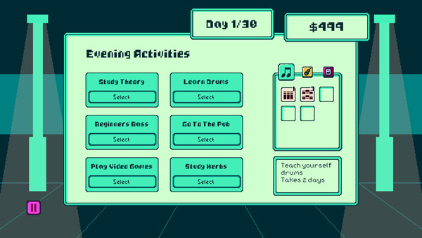 Screenshot 3 of BeatChip '95 - more gameplay footage