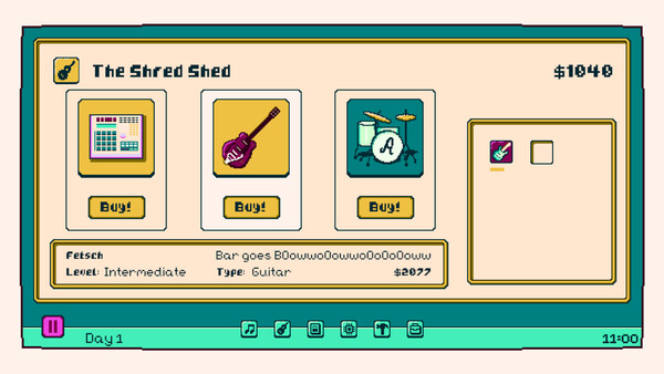 Screenshot 2 of BeatChip '95 - additional gameplay view