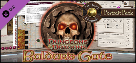 Fantasy Grounds - Baldur's Gate Portrait Pack Header Image