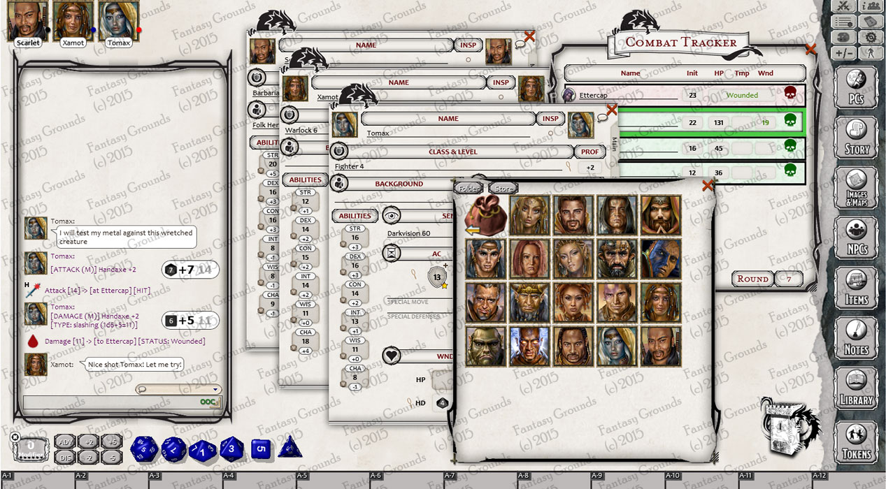 Fantasy Grounds - Baldur's Gate II Portrait Pack screenshot 1