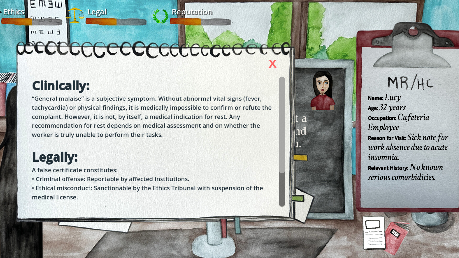 Dilemma screenshot #2