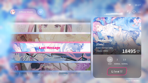 Live Rise!!: 4K Fever - Official Beatmaps Pack screenshot 4