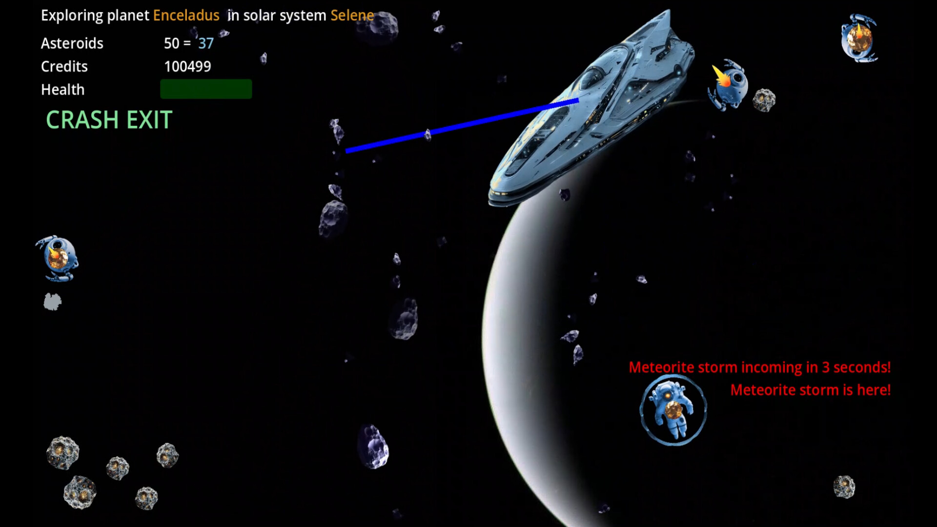 Cosmic Gold Rush screenshot #2