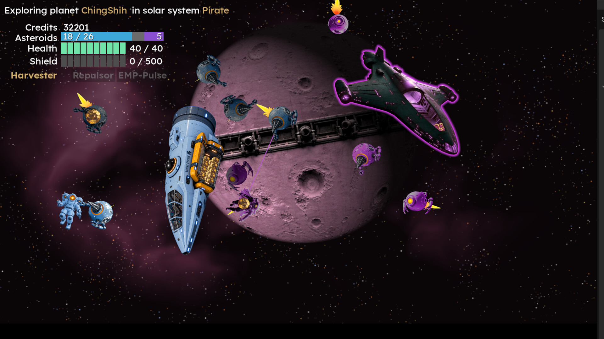 Cosmic Gold Rush screenshot #6