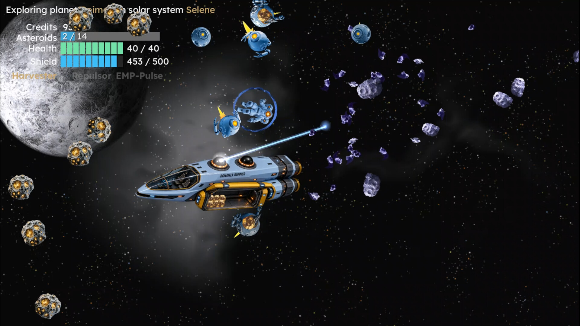 Cosmic Gold Rush screenshot #3