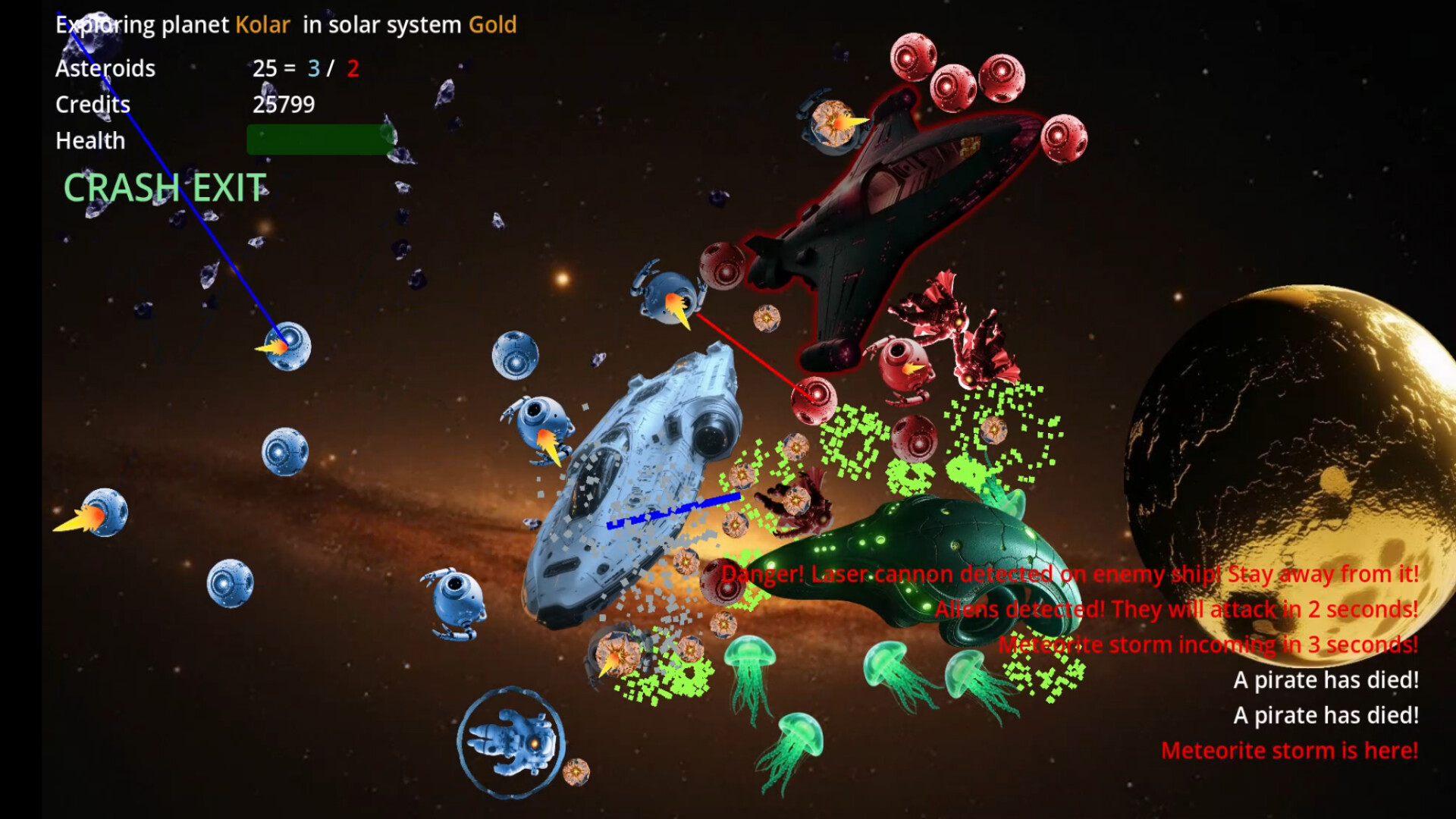 Cosmic Gold Rush screenshot #6