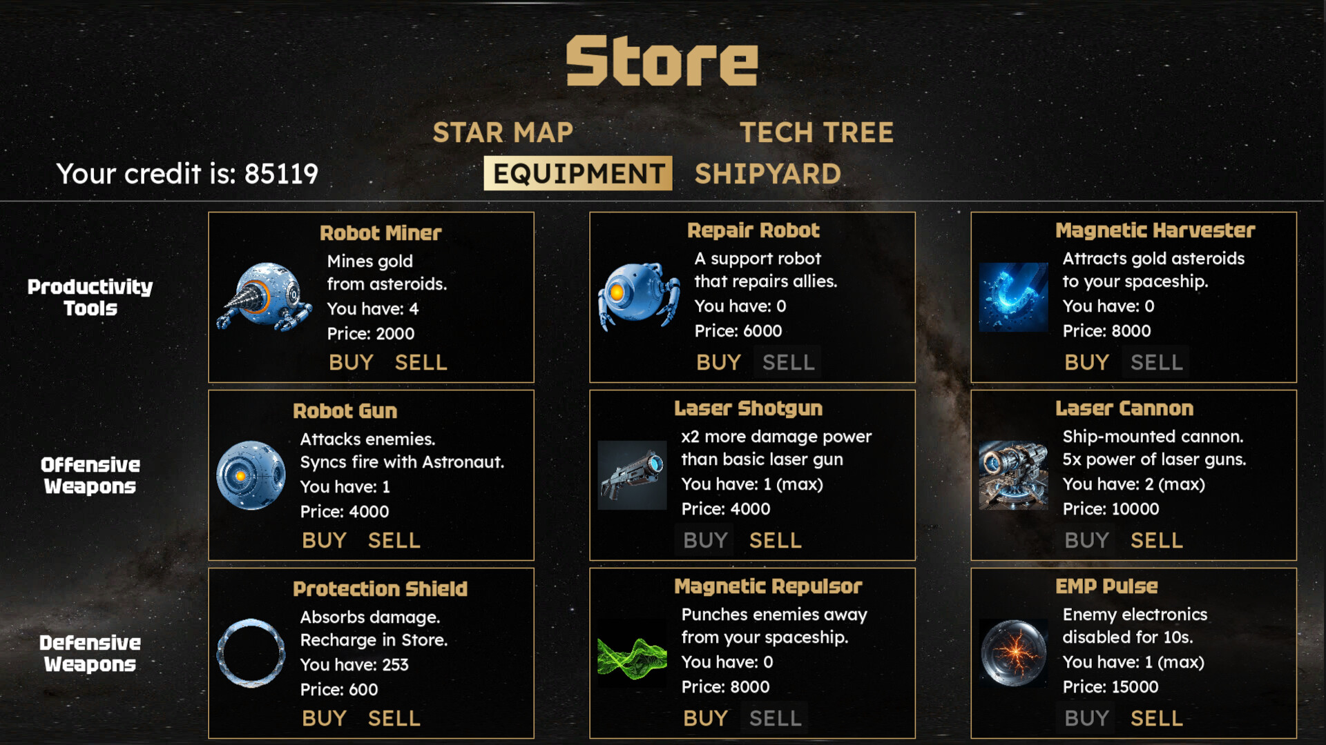 Cosmic Gold Rush screenshot #8
