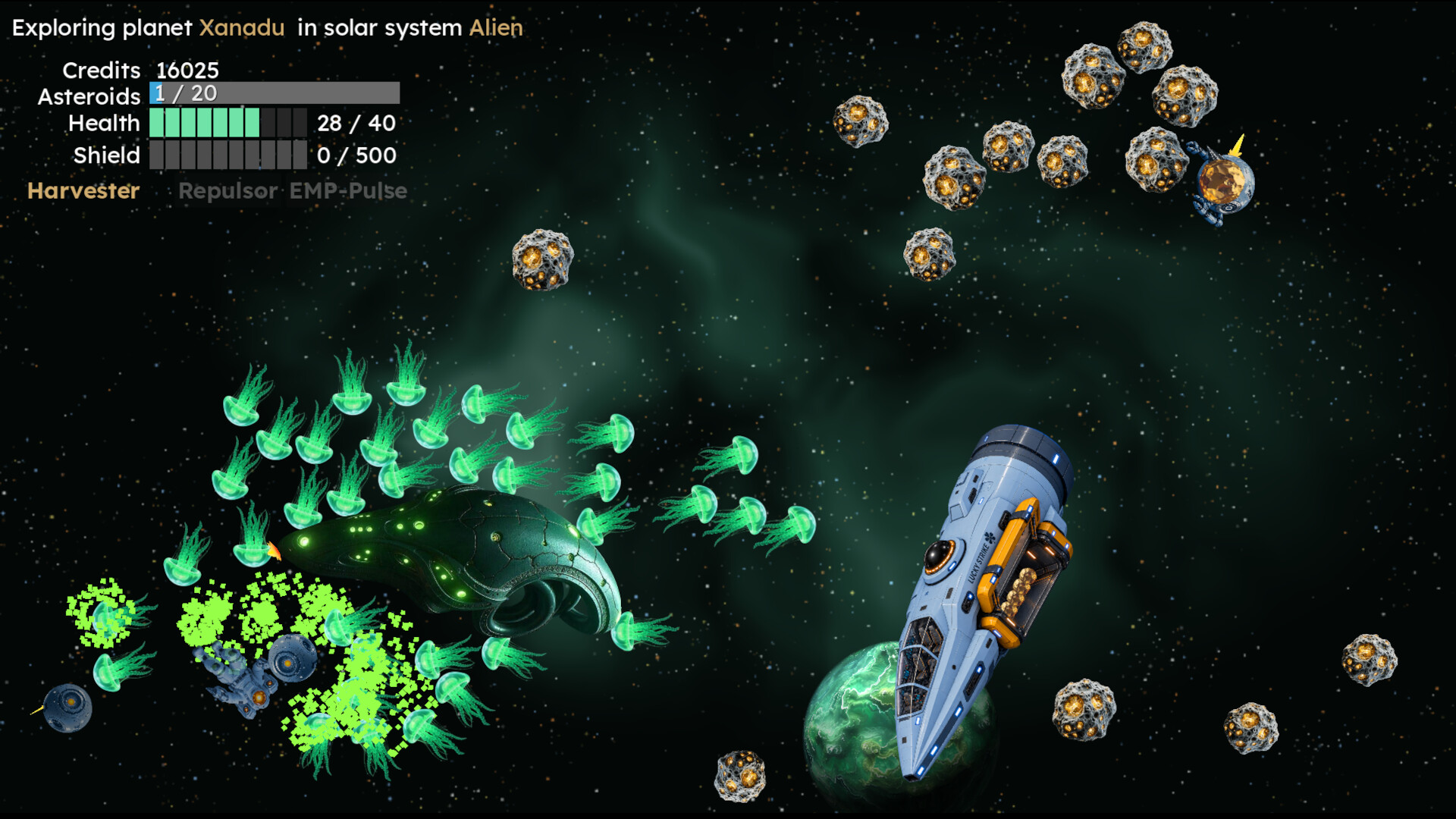 Cosmic Gold Rush screenshot #4