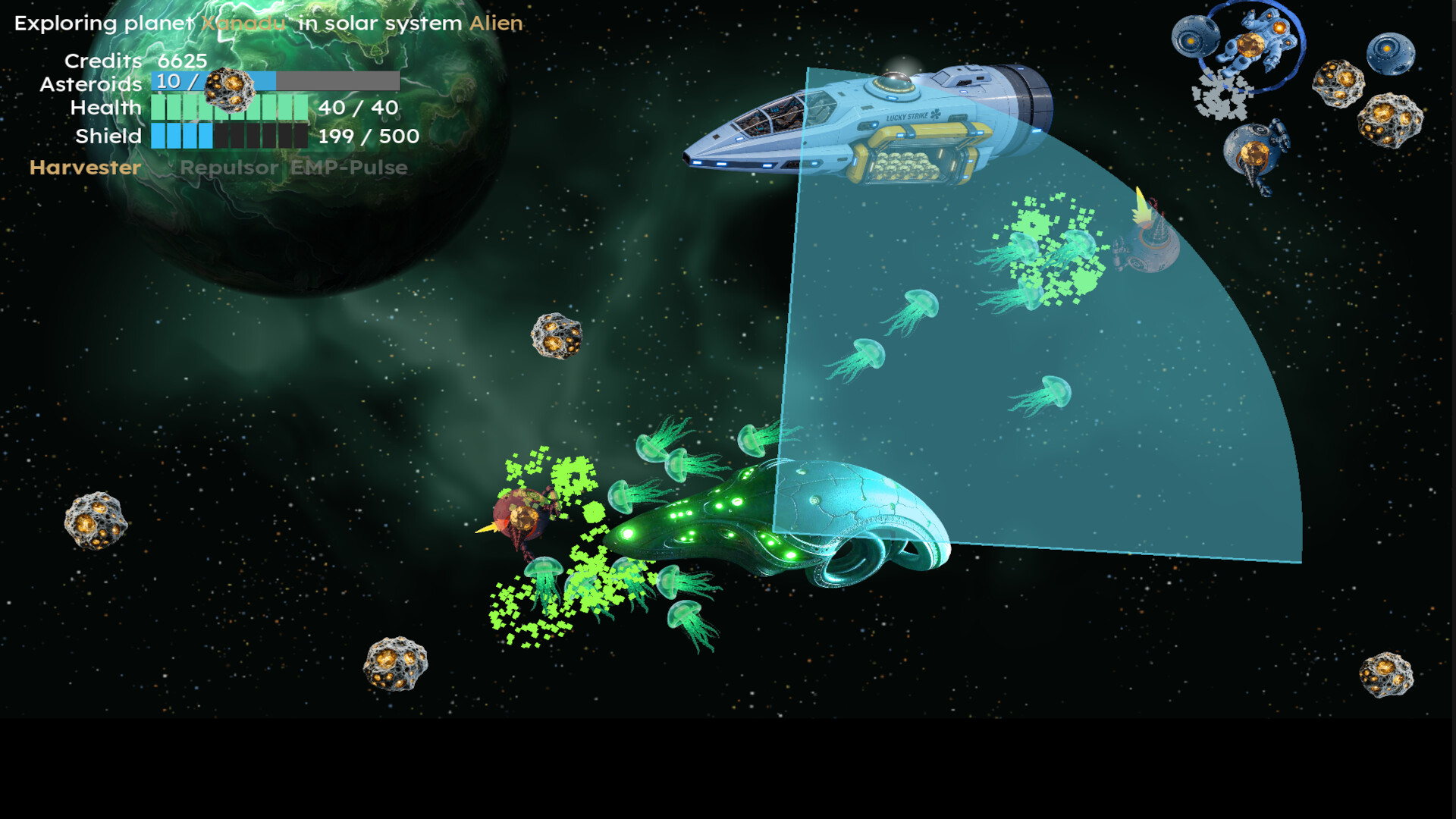 Cosmic Gold Rush screenshot #5