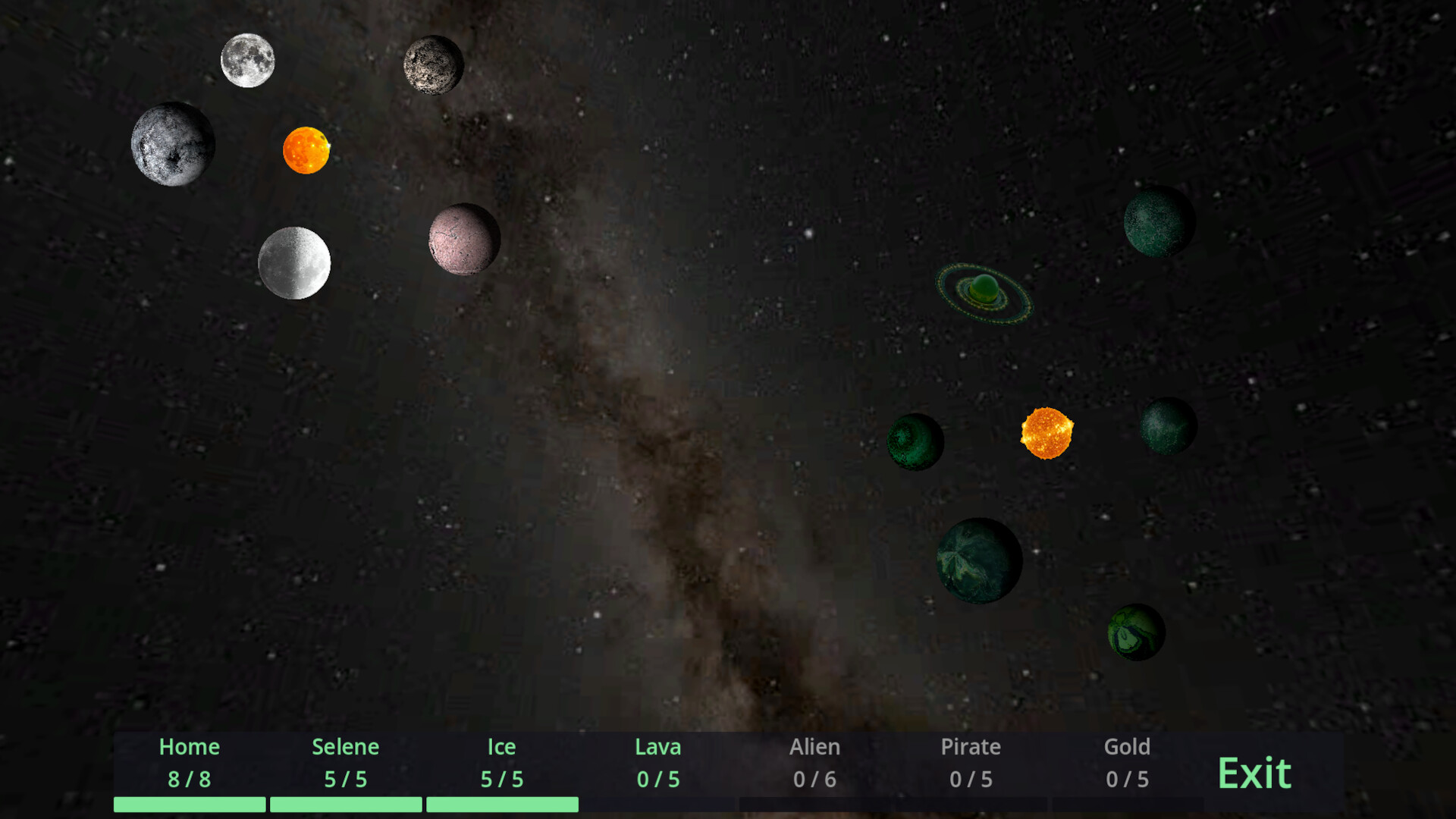 Cosmic Gold Rush screenshot #2