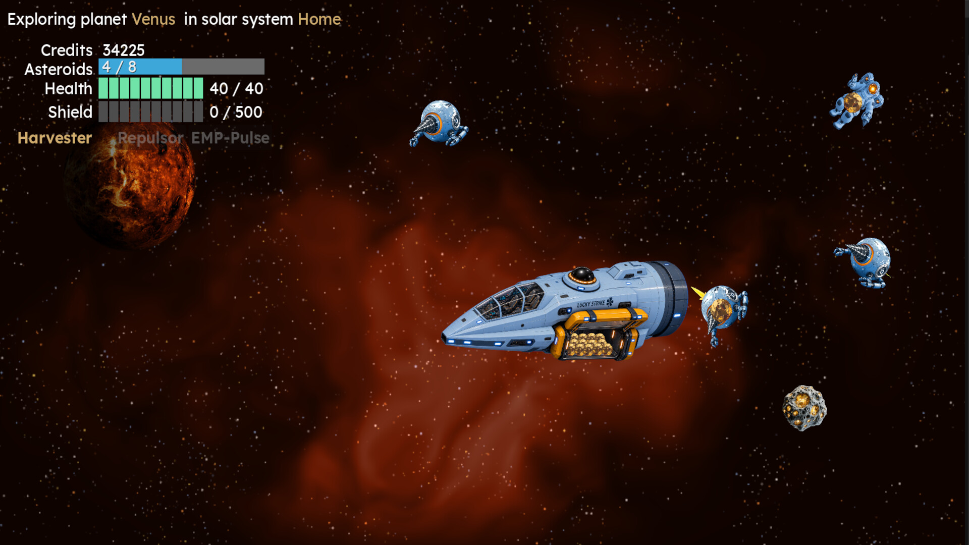 Cosmic Gold Rush screenshot 1