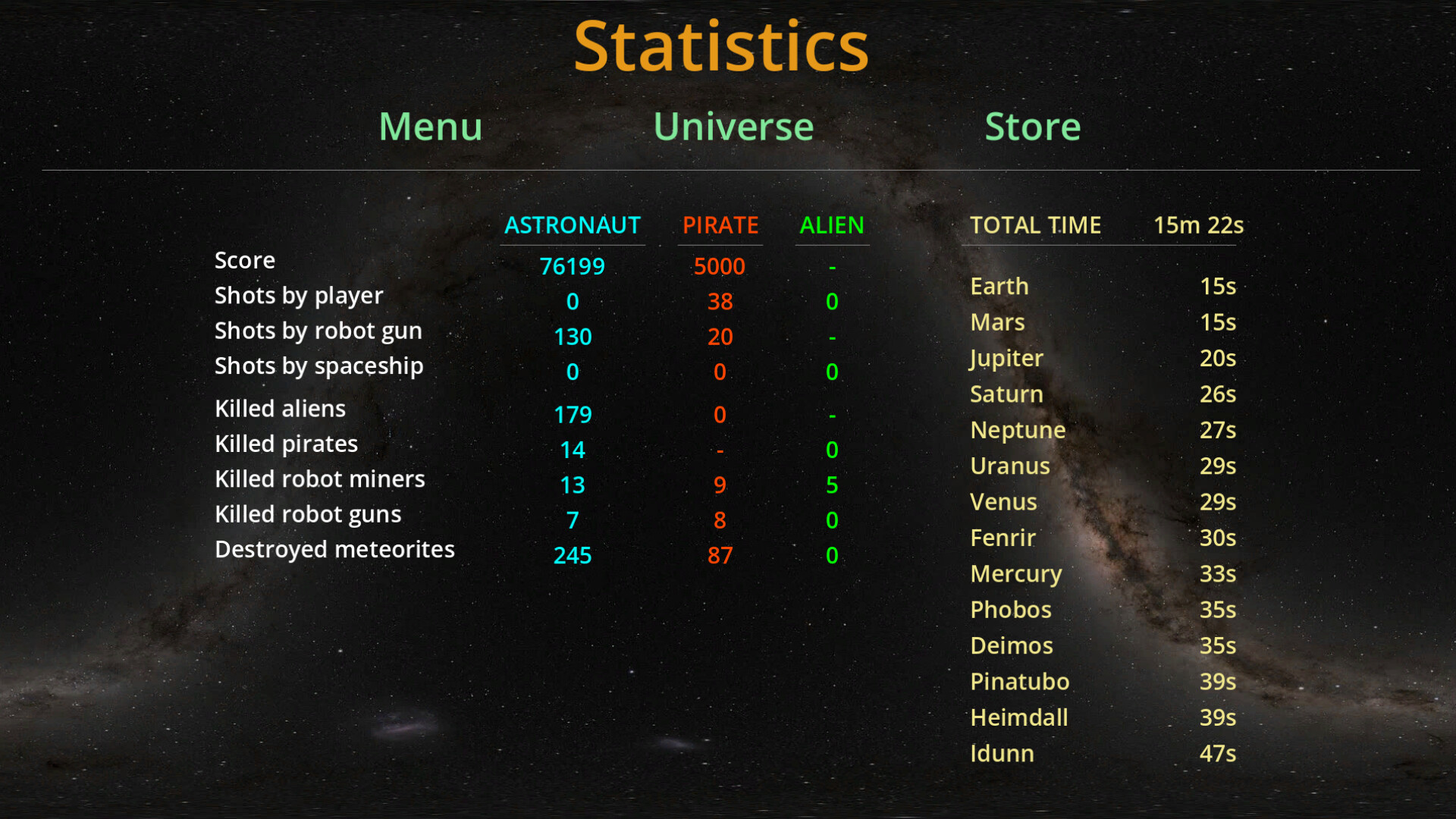 Cosmic Gold Rush screenshot #11