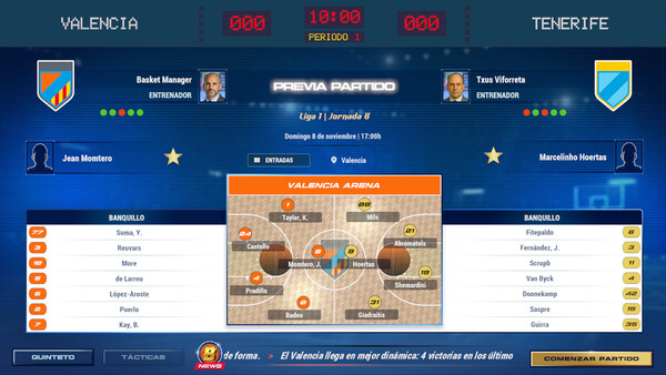 Скриншот 1 из игры Basket Manager