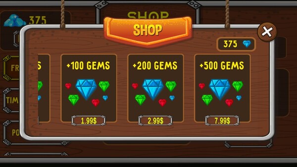 200 Gems screenshot 1