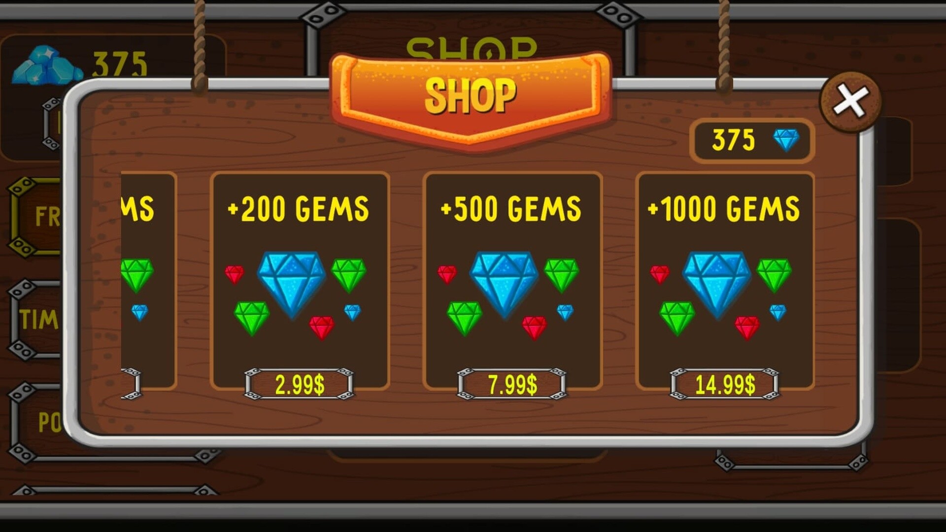 500 Gems Featured Screenshot #1