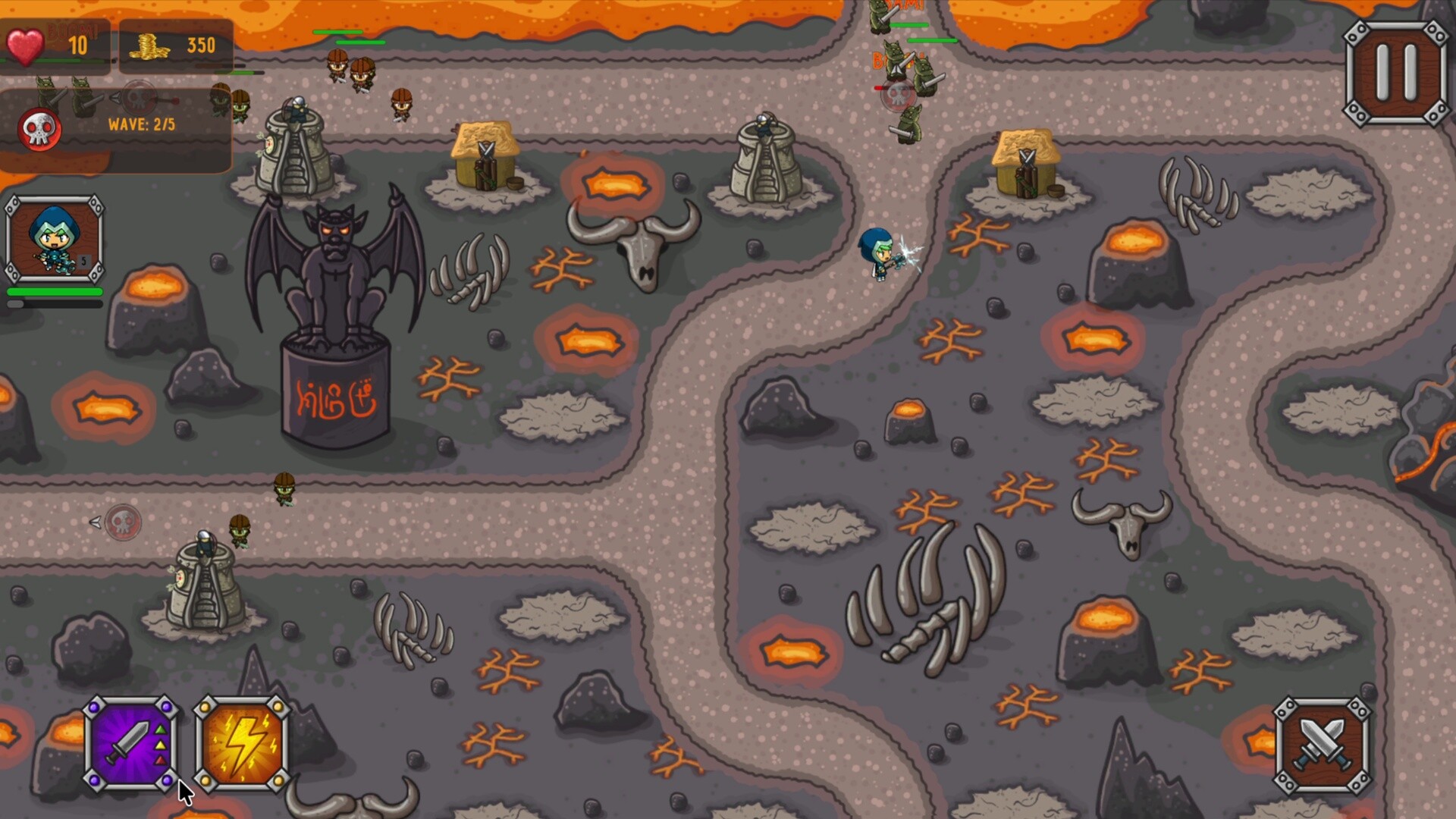 Hero Haven TD - Elemental Fury Pack (Hero+Item) screenshot 1