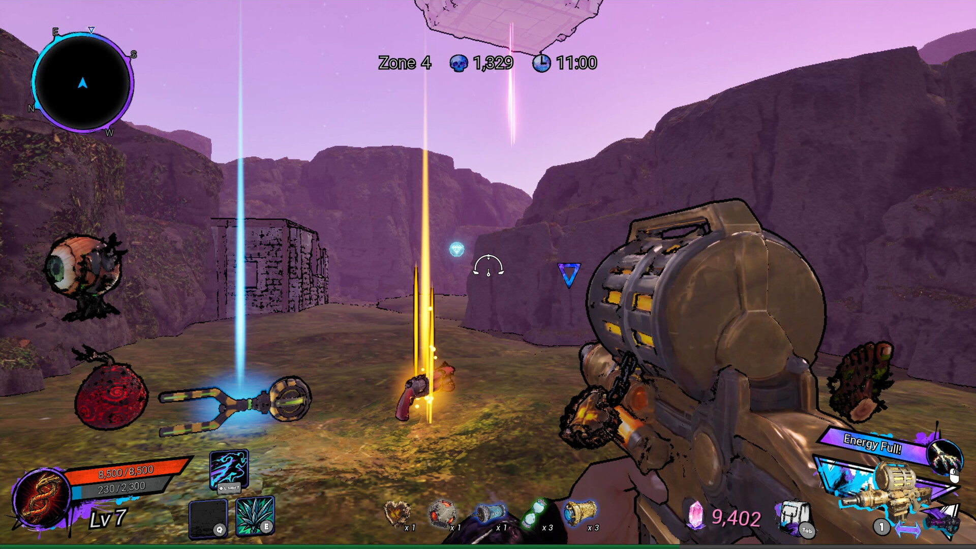 Collapse Zone Demo screenshot 1