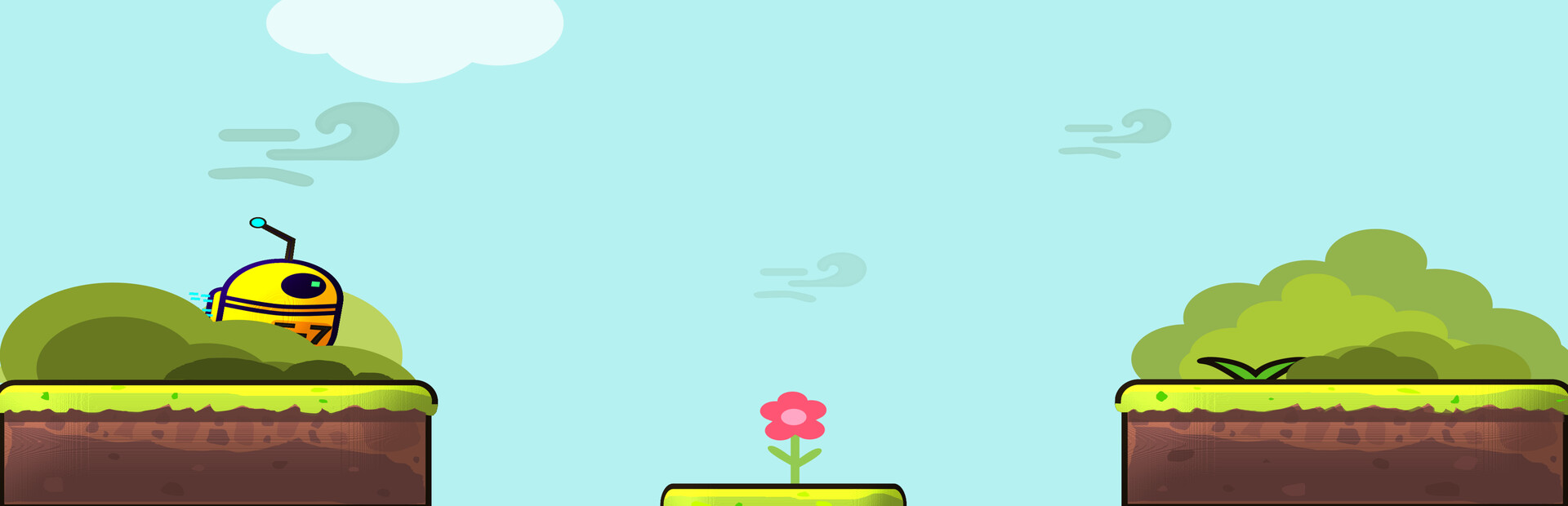 Robot and Flowers