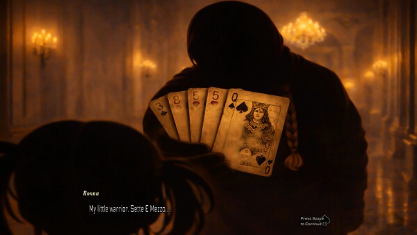 Screenshot of Project - Labyrinth gameplay showing in-action mechanics