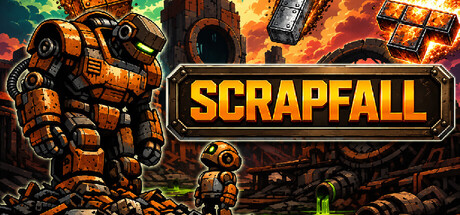 Scrapfall - similar game to PCUBES by Zencode