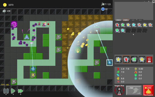 Screenshot 2 of Corewave Defenders - additional gameplay view