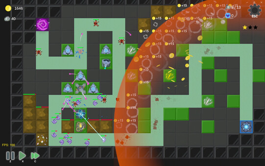 Screenshot 3 of Corewave Defenders - more gameplay footage