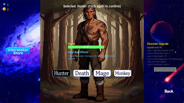 Screenshot of Interstellar Hunter