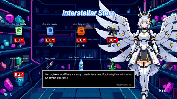 Screenshot of Interstellar Hunter