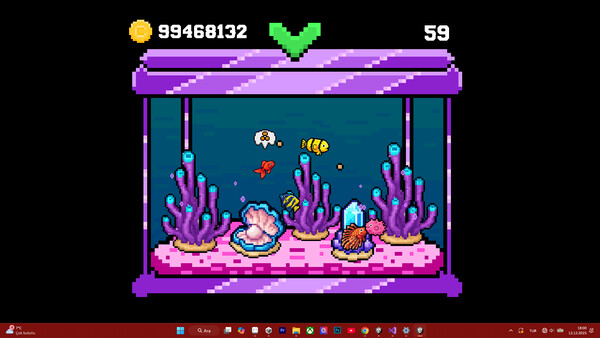Desktop Aquarium game for Linux 1