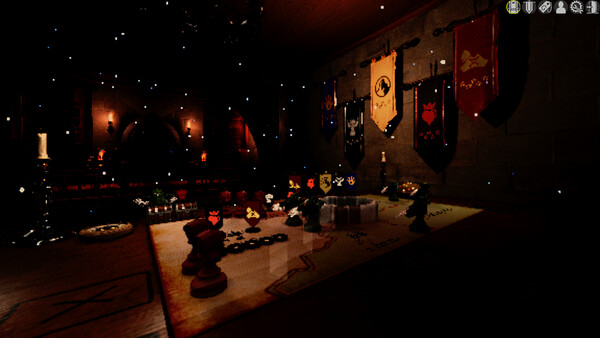 Screenshot of Interregnum gameplay showing in-action mechanics